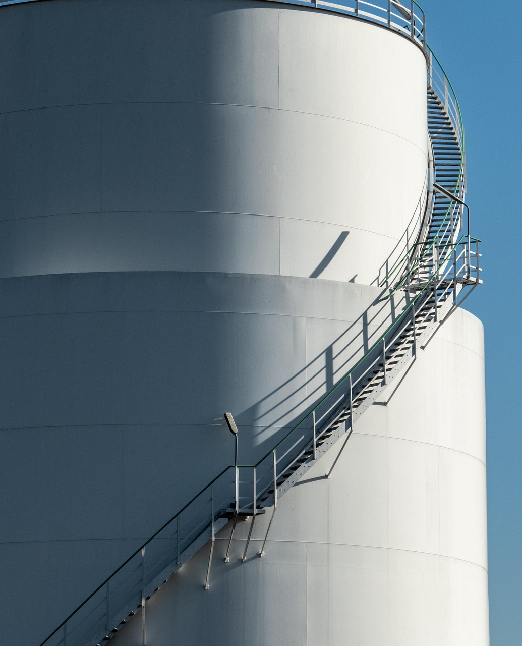 tank, fuel tank, stairs, the shade, rise, railing, tank, fuel tank, fuel tank, fuel tank, fuel tank, fuel tank